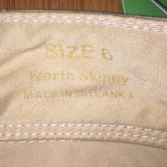 Lilly Pulitzer Worth Skinny Size 6 Khaki Pants - Picture 5 of 5